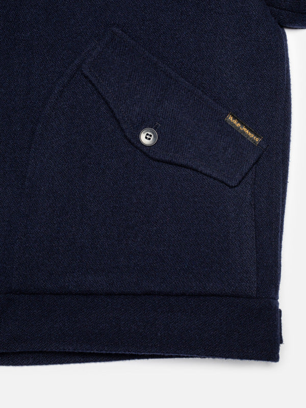 Blake Wool  Zip Jacket Blueberry - image 6