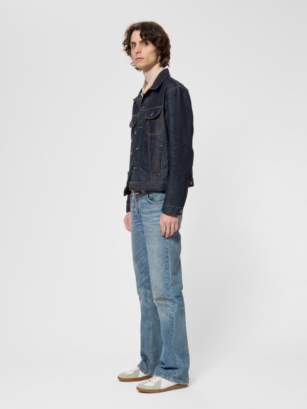 Danny Ace Selvage Denim Jacket Dry Blue - image 6
