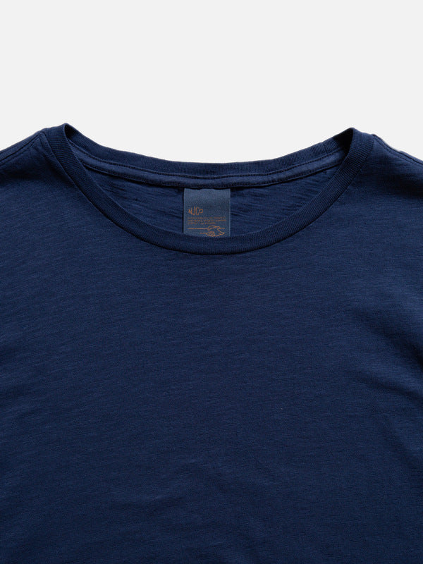 Roffe Slub T-shirt French Blue - image 6