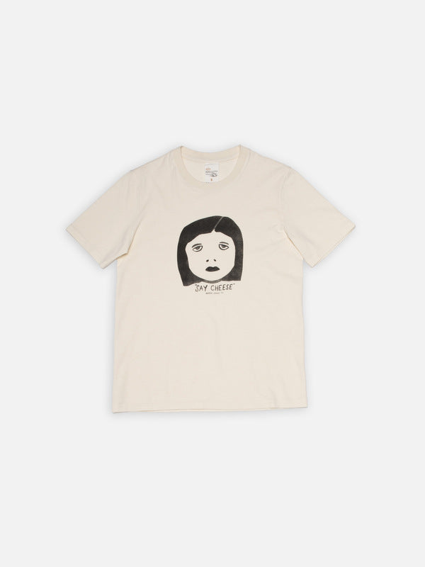 Joni Say Cheese T-Shirt Ecru - image 2