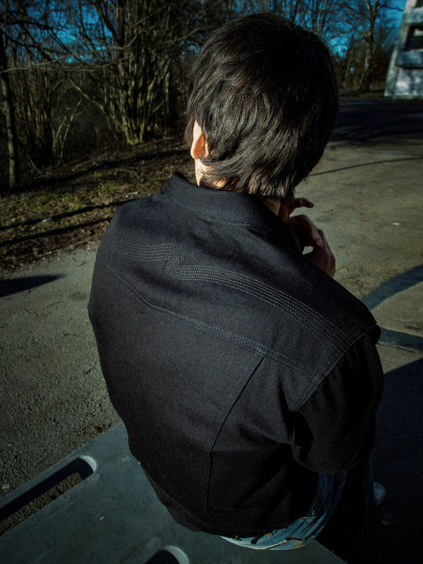 Conny Denim Jkt Dry Black Tar - image 3