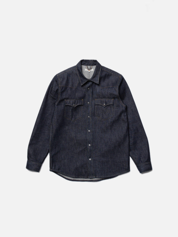 George Ace Selvage Denim Shirt - image 2
