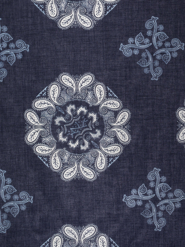 Ingrid Bandana Paisley Navy - image 4