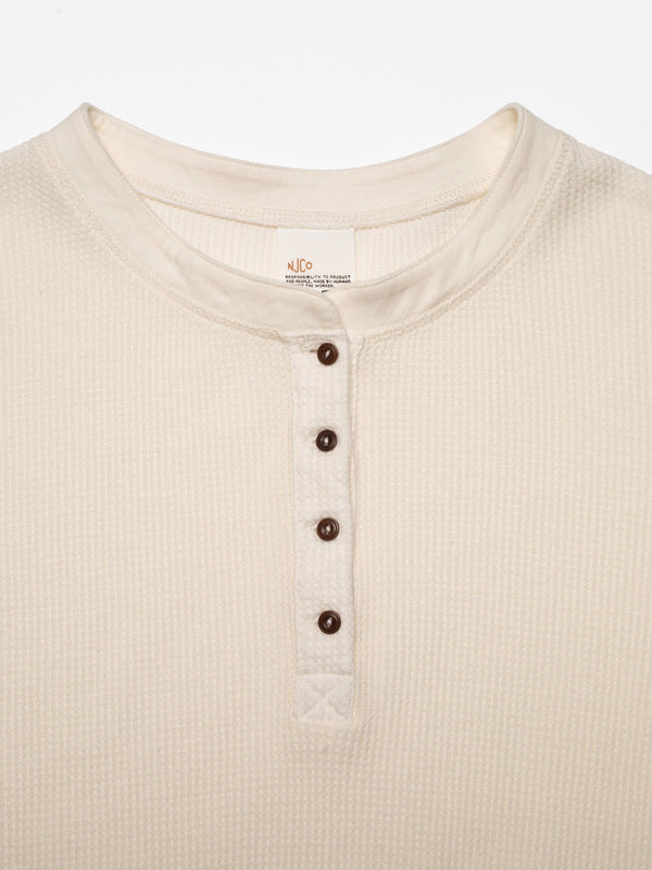 Mira Henley Waffle Egg White - image 3