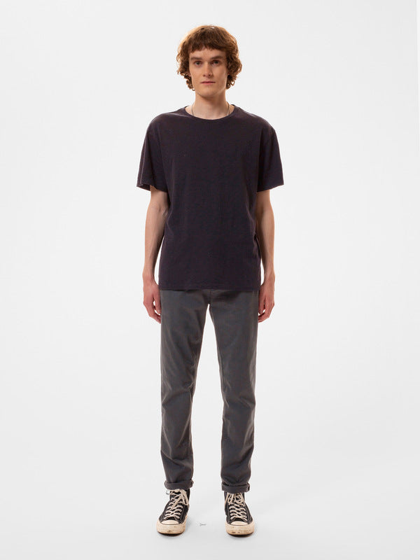 Roffe Slub T-Shirt Black - image 2