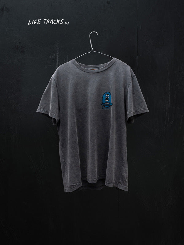 Roy Raw Tracks T-Shirt Antracite