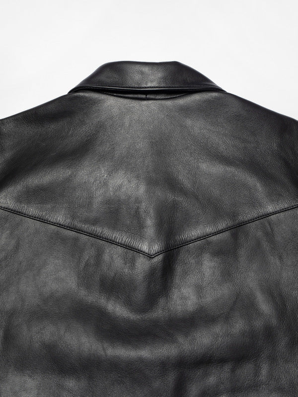 Eddy Rider Leather Jacket Black - image 3