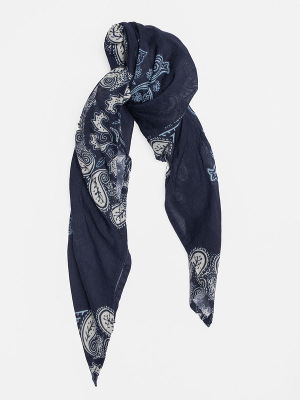 Ingrid Bandana Paisley Navy - image 3