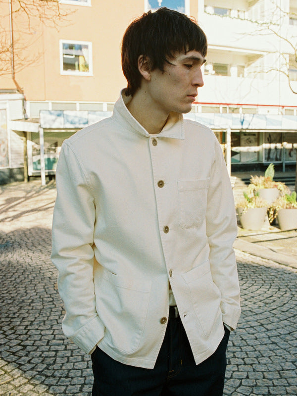 Barney Worker Jacket Ivory