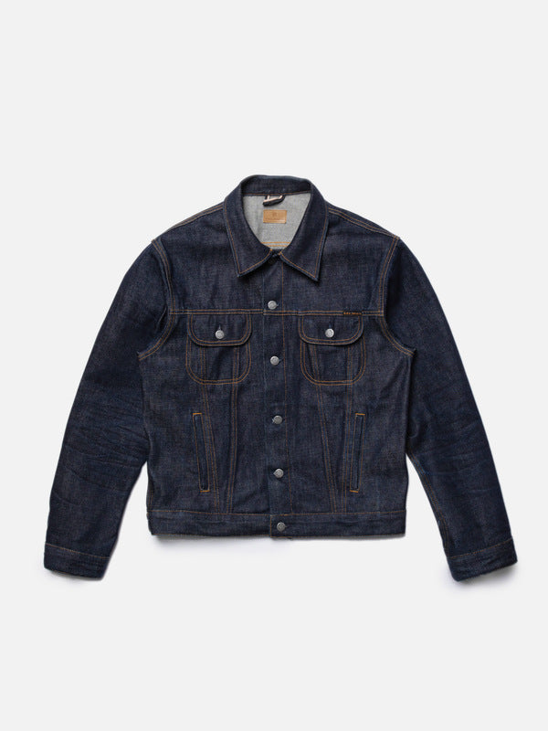 Danny Ace Selvage Denim Jacket Dry Blue - image 3