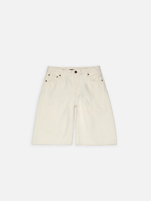Meja Denim Shorts Ivory - image 2