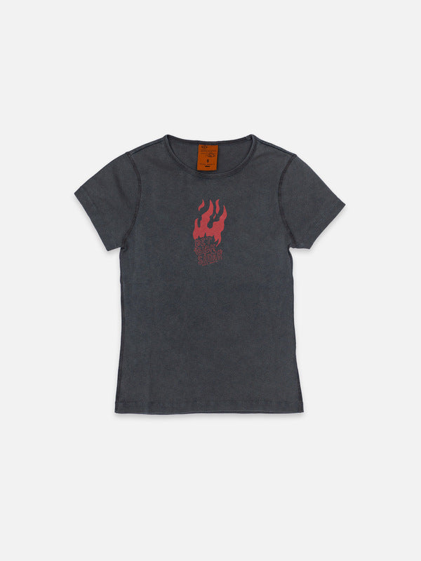 Eve Fire T-Shirt Antracite - image 2