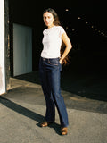 Wide Heidi Classic Blue