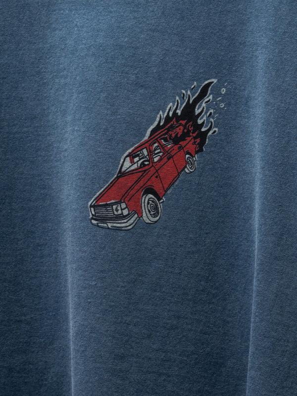 Roy Basement Tracks T-Shirt Blue - image 3