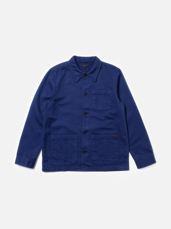 Barney Worker Jacket Mid Blue - image 2
