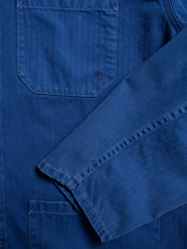 Buddy Herringbone Chore Jacket Blue - image 3