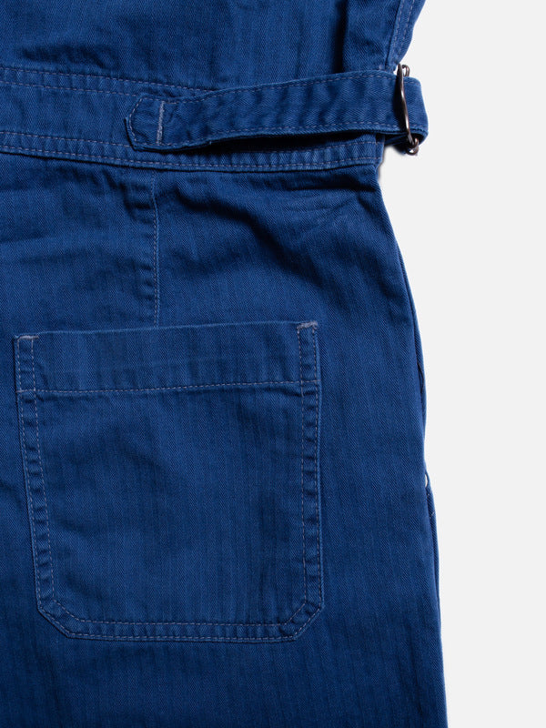 Ella Herringbone Boilersuit Blue - image 8