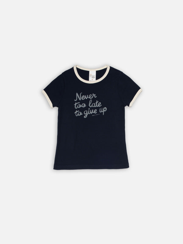 Eve Ringer Too Late T-Shirt Blueberry - image 4