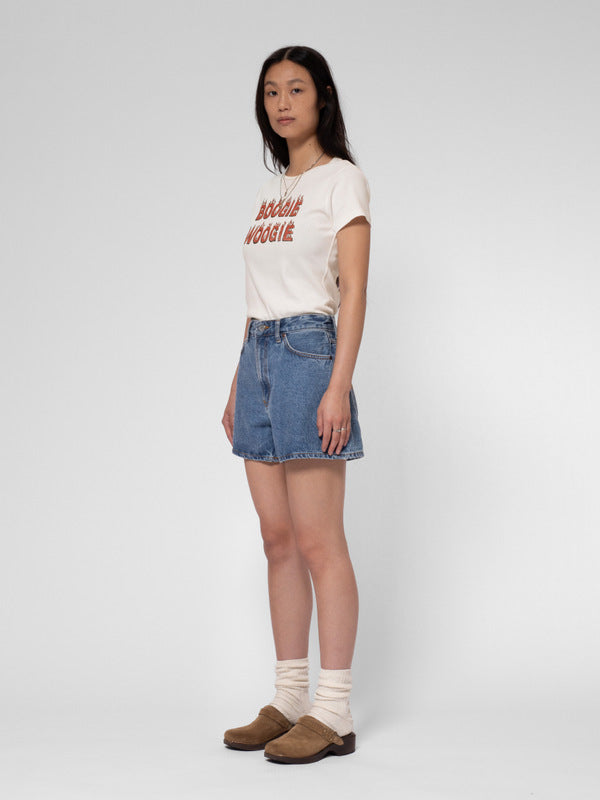 Maeve Denim Shorts Casual Wash Blue - image 5