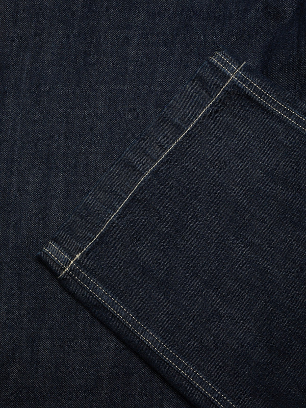 Wendy Double Knee Denim Pants Dark Blue - image 7