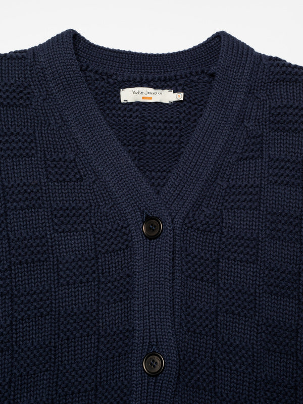 Karla Knitted Cardigan Blueberry - image 3