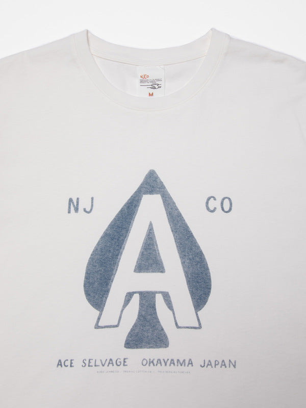 Uno Ace T-shirt Chalk White - image 2