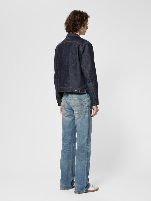 Danny Ace Selvage Denim Jacket Dry Blue - image 8