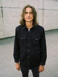 George Selvage Denim Shirt Dry Black