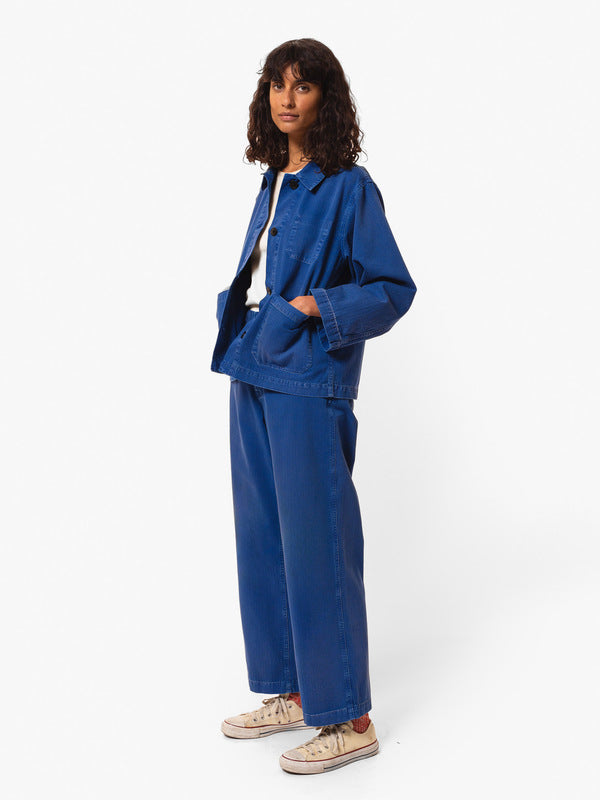 Wendy Herringbone Pants Blue - image 3