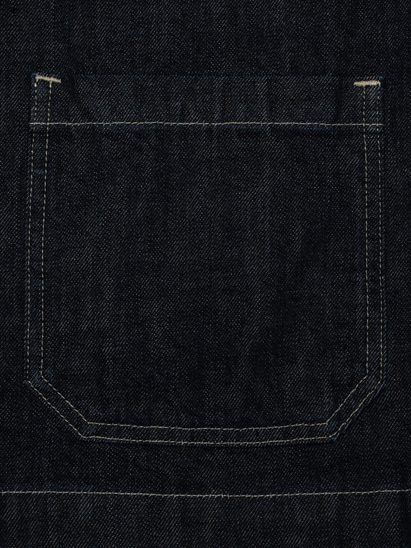 Anja Workwear Denim Jacket Dark Blue - image 6