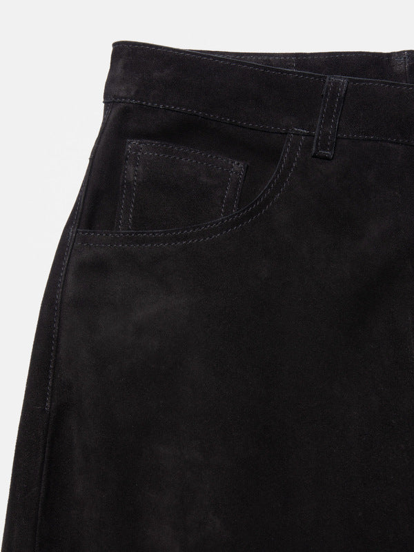 Clean Eileen Suede Pants Black - image 5