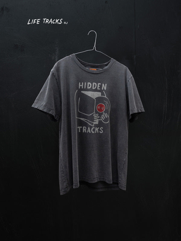 Roy  Hidden Track T-Shirt Antracite