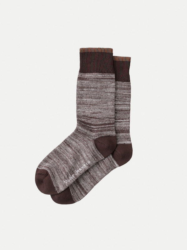 Rasmusson Multi Yarn Socks W Brown