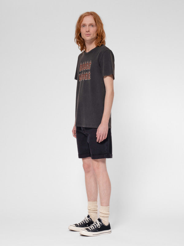 Josh Denim Shorts Aged Black - image 3