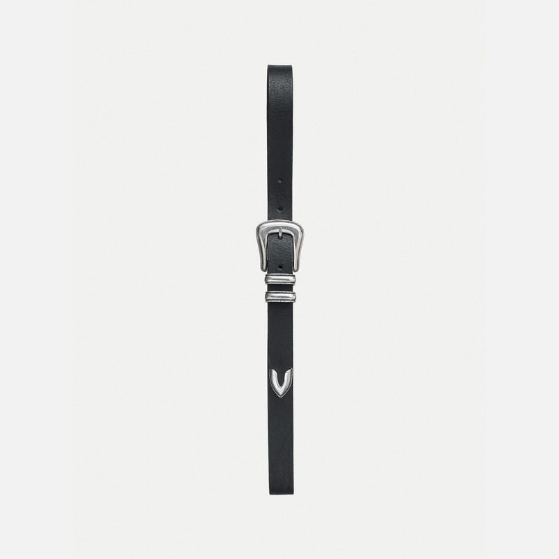 Western Silver Belt Black - image 3