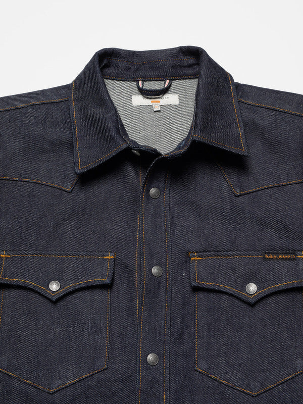 George Ace Selvage Denim Shirt - image 3