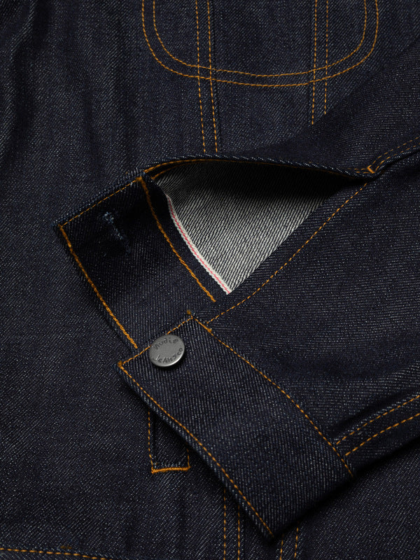 Danny Ace Selvage Denim Jacket Dry Blue - image 10