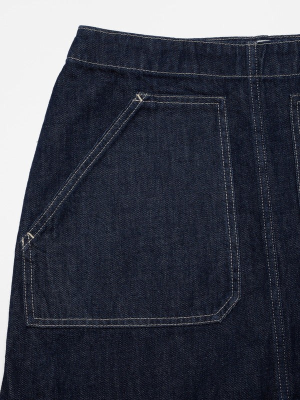 Elvy Workwear Denim Skirt - image 5