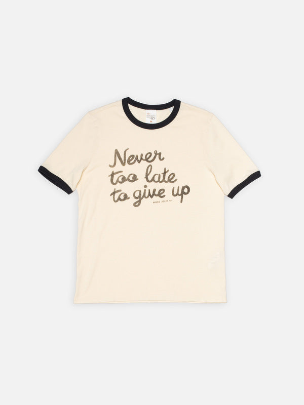 Ricky Too Late T-Shirt Ecru - image 2