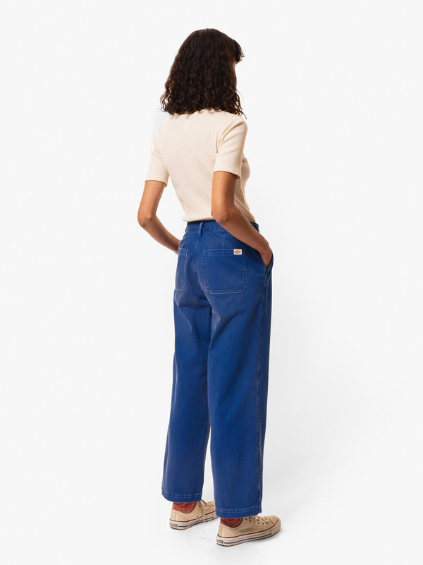 Wendy Herringbone Pants Blue - image 4