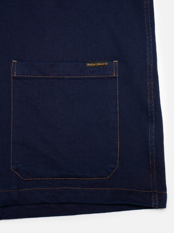 Barney Indigo Workwear Jacket Dark Blue - image 5