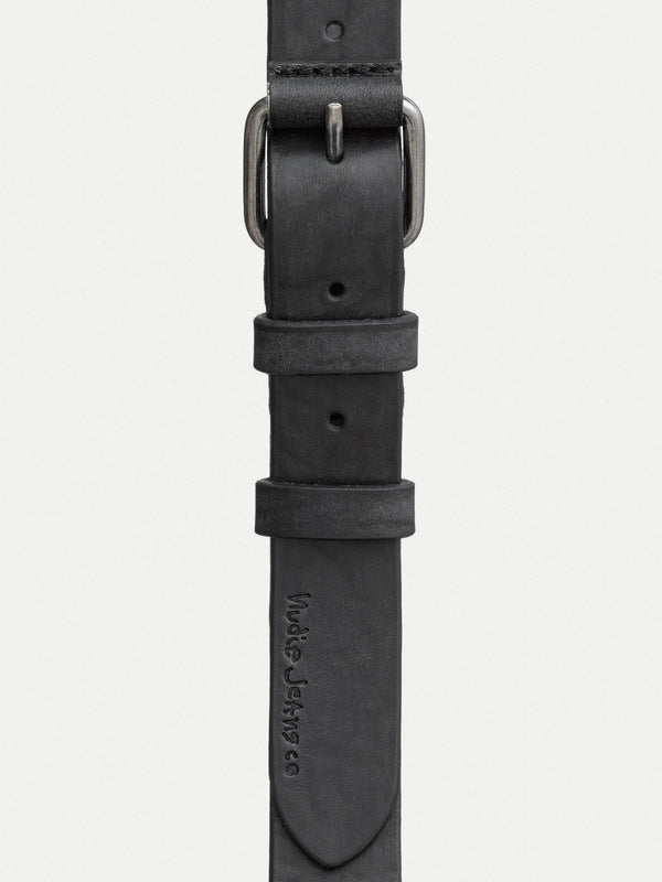 Dwayne Leather Belt Black