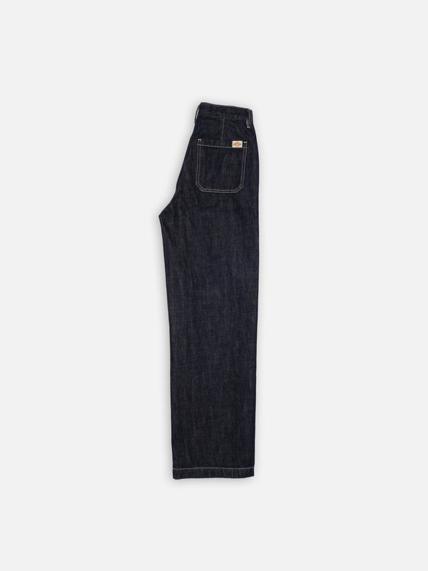 Wendy Double Knee Denim Pants Dark Blue - image 4