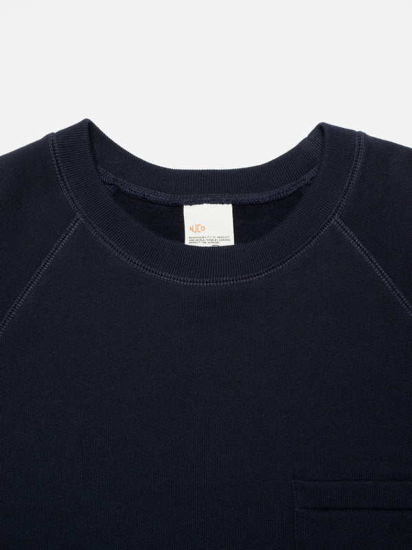 Kaj Short Sleeved Sweatshirt Blueberry - image 3