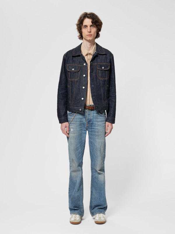 Danny Ace Selvage Denim Jacket Dry Blue - image 11