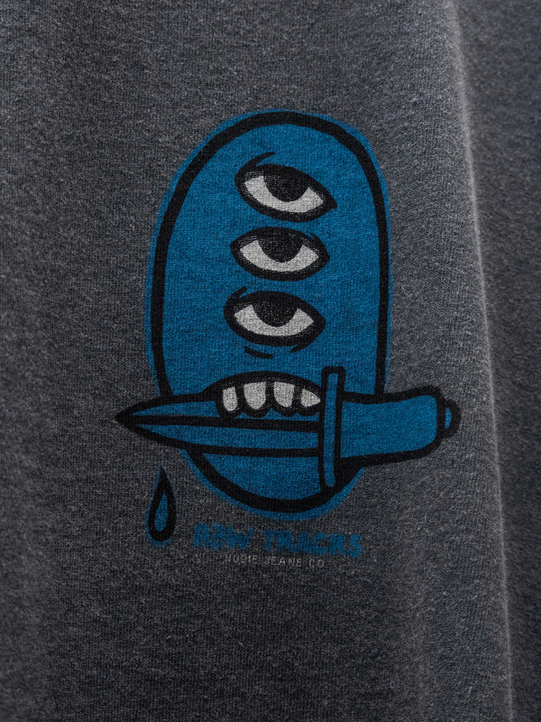 Roy Raw Tracks T-Shirt Antracite - image 2