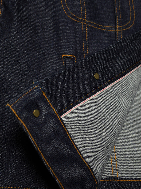 Danny Ace Selvage Denim Jacket Dry Blue - image 9