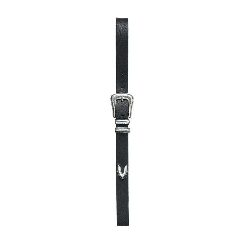 Western Silver Belt Black - image 4