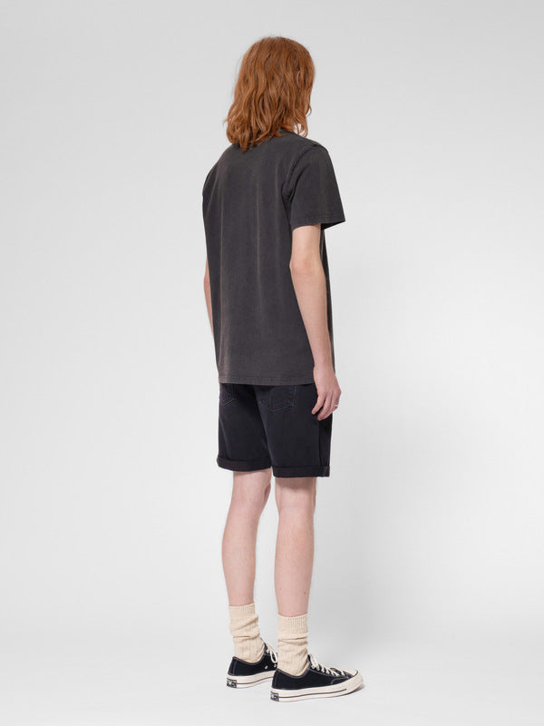 Josh Denim Shorts Aged Black - image 5