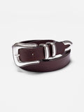 Western Silver Belt Dark Brown